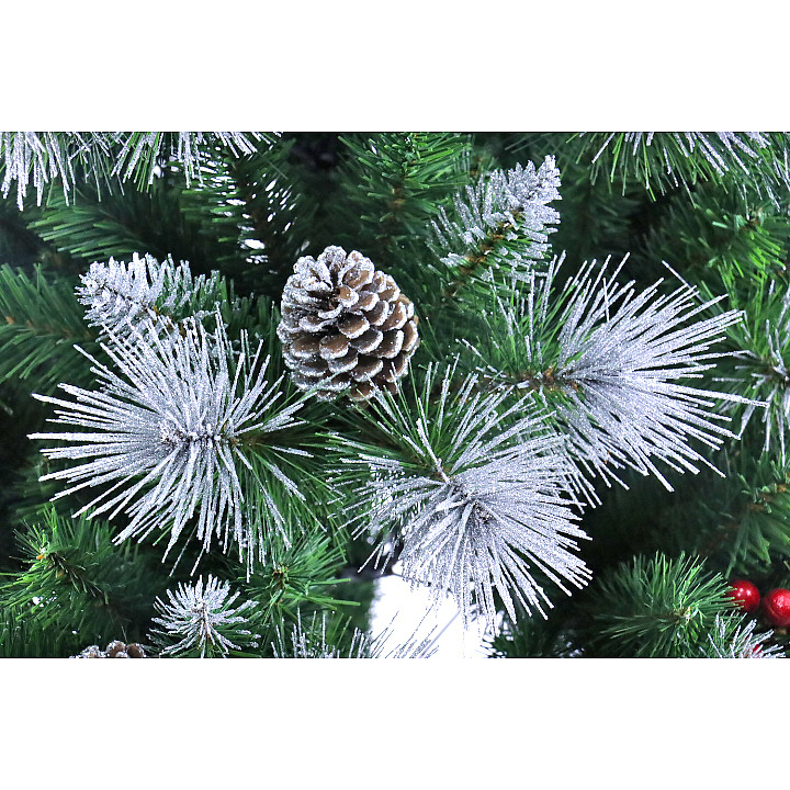 Wholesale 6Ft High PVC Christmas Tree with Berries Sprinkled with Scallions Artificial Christmas Tree Arbol De Navidad