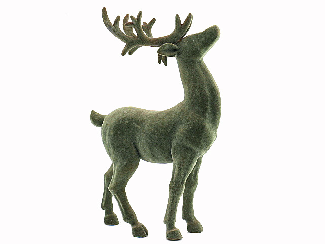 Shop Hotel Mall Decoration Customized Size  Resin Reindeer &Deer Sculpture Festival Party Christmas Deer Statue Decoration