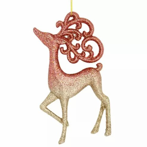 Home Resin Reindeer Christmas Decoration Supplies Indoor Wall Decor Christmas Deer Head Figurines Hanging Ornament