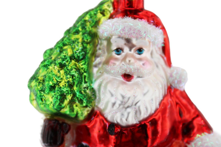 Newest Resin Christmas Tree Family Ornaments  Doll Ornaments Mini Creative Standing Santa Claus Figurine Decoration Hanging Part