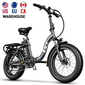 Hot Sell ZHENGBU EUY F7 20 Inch Step Through E-bike 750W 48V 16AH ebike Shimano 7 Speed Folding E Bike Fat Tire Electric Bike