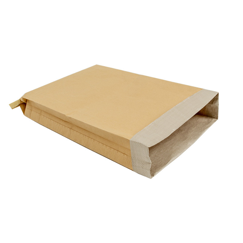 25kg Kraft Paper Plastic Compound Bag cement, industrial chemicals packaging bag