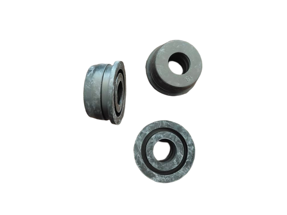 High Quality Customized EPDM NBR Material Black Rubber Ring Grooved Rubber Grommet