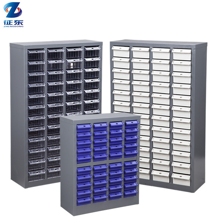 100 Drawers Metal Parts Cabinet Drawers 72 Compartment Bolt Bins Storage Industrial Metal Cabinet