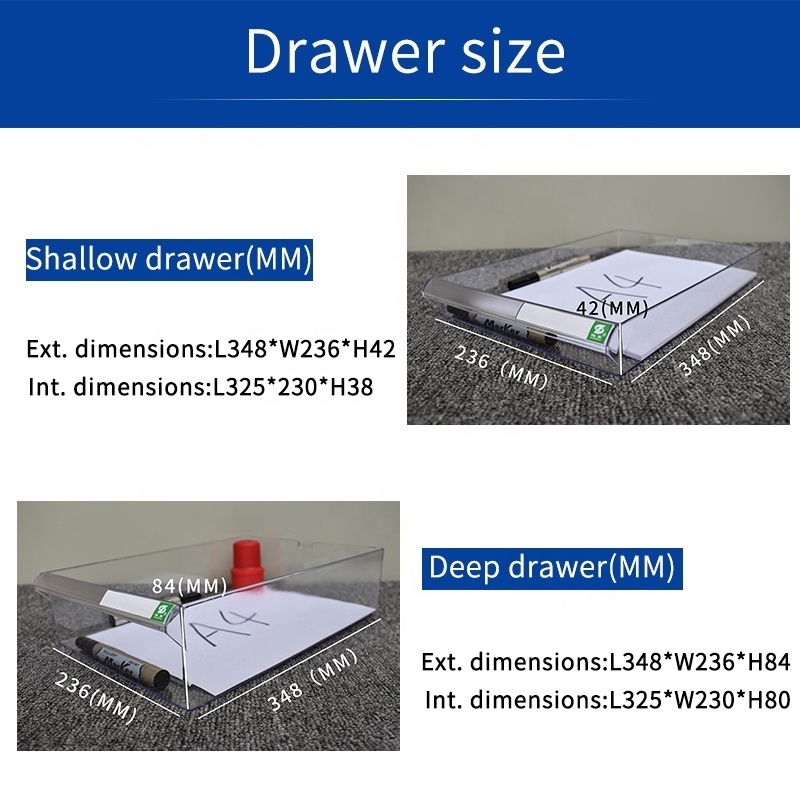 Movable Document Storage Cabinet Filing Office Drawer File Storage Cabinet Hardware Drawer File Cabinet