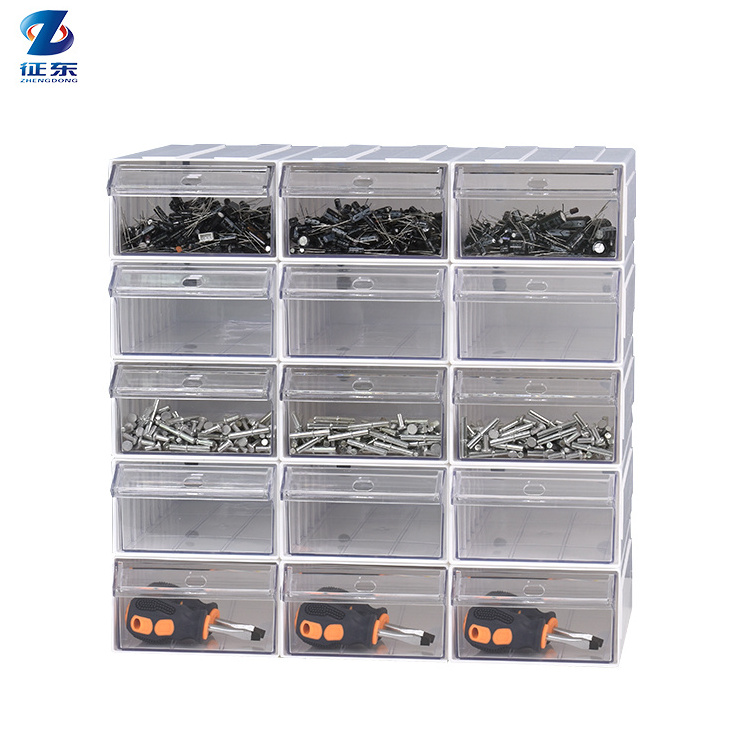 Multilayer Table Big Clear Multi Box Storage Box Mini Stackable Plastic Drawer