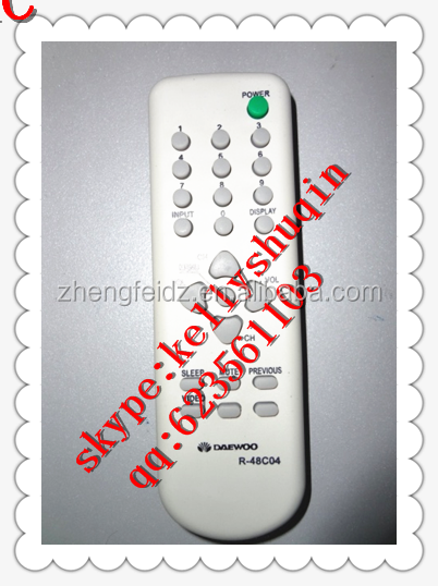 IR infrared remote control-south america control remoto DM-4380 DAEWOO