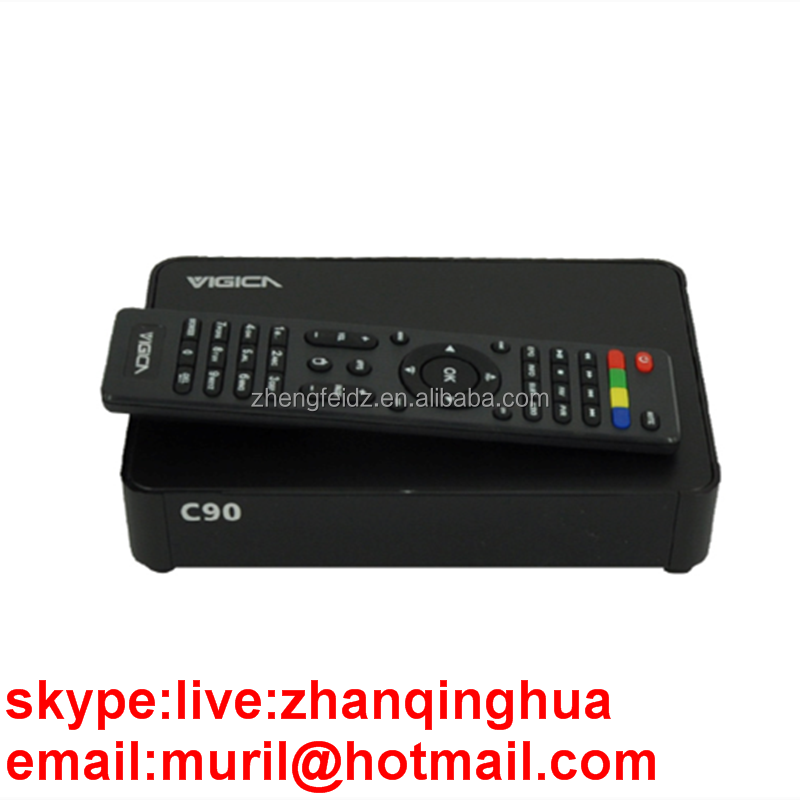 Vigica c90s Remote Control android dvb s2 quad core CCcam sharing hd satellite receiver tocomfree s929 S966 azamerica s1001/922