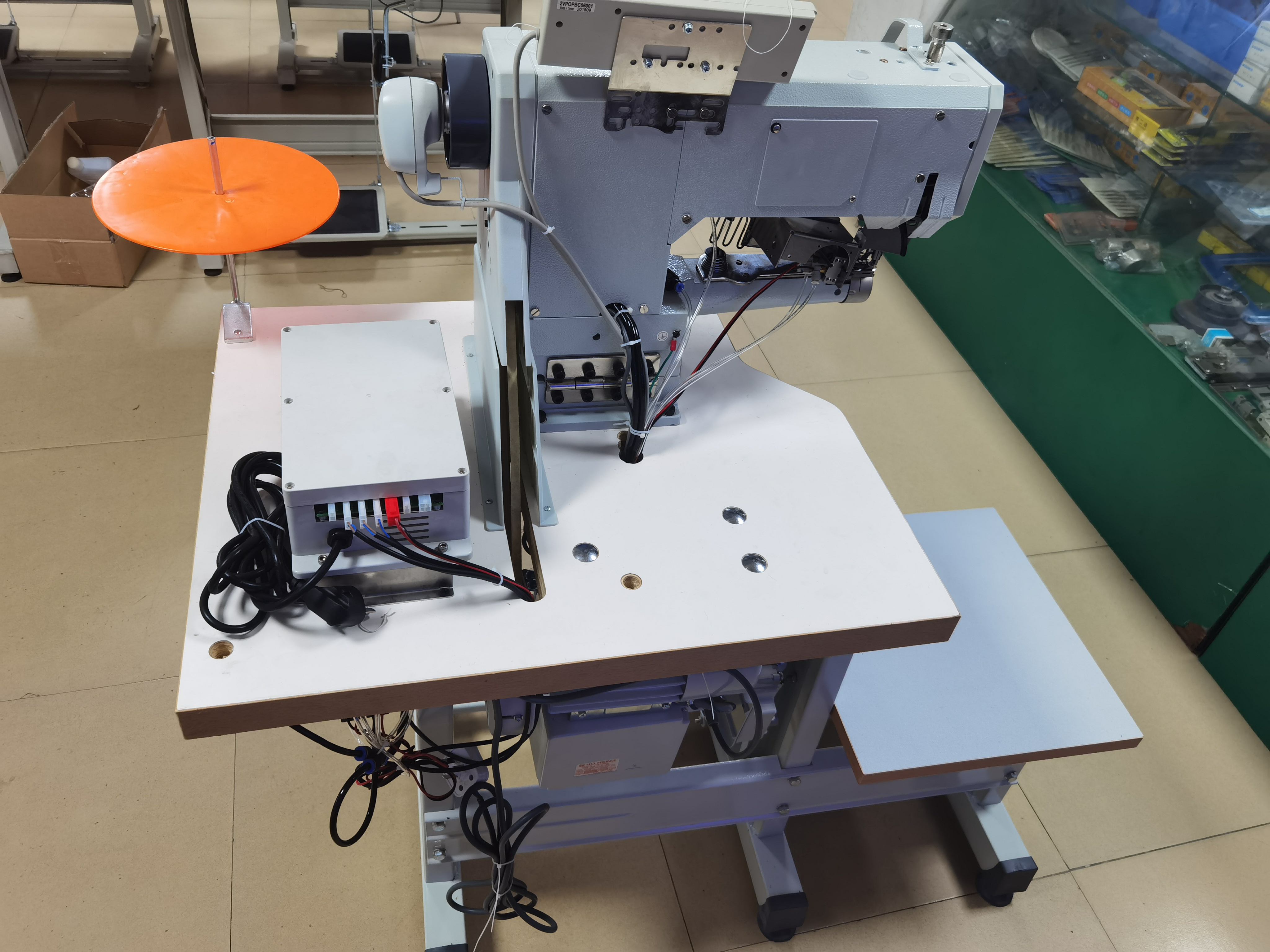 Single needle wig periwig hairpiece machine post bed big hook lock stitch wig sewing machine wig making sewing machine