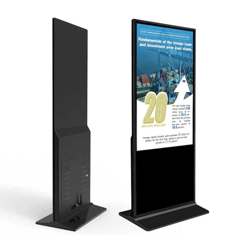 Digital Signage Advertising Machine 19 - 100 Inch Retail Display Vertical & Horizontal Led Advertising Screen