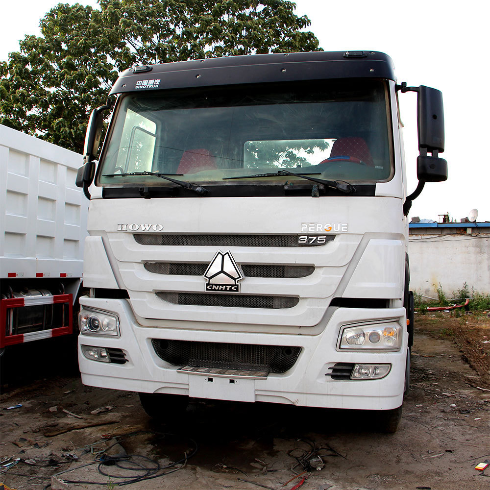 SINO Tipper Dump Trucks 375hp Sinotruk Howo Used 8*4 TRUCK 12 Wheel Heavy Duty 7.5m Box SINOTRUCK Manual Left Hand Drive