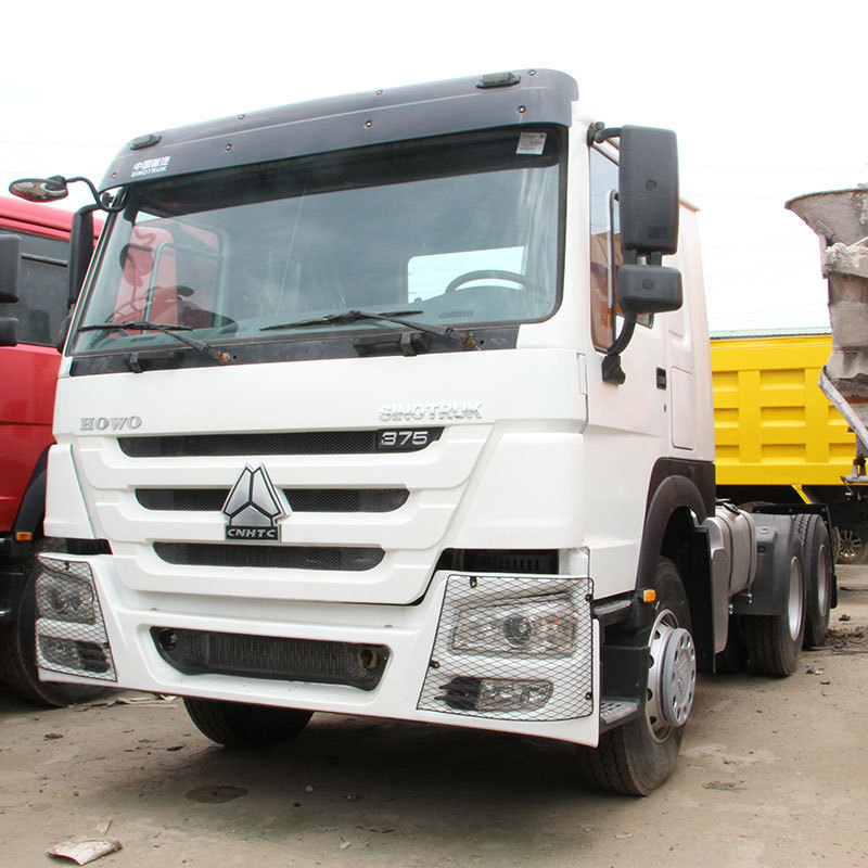 Good Condition Sino Howo White Color 6x4 Tractor Trucks 336hp 371hp 375hp 420hp Prime Mover Truck Head For Sale