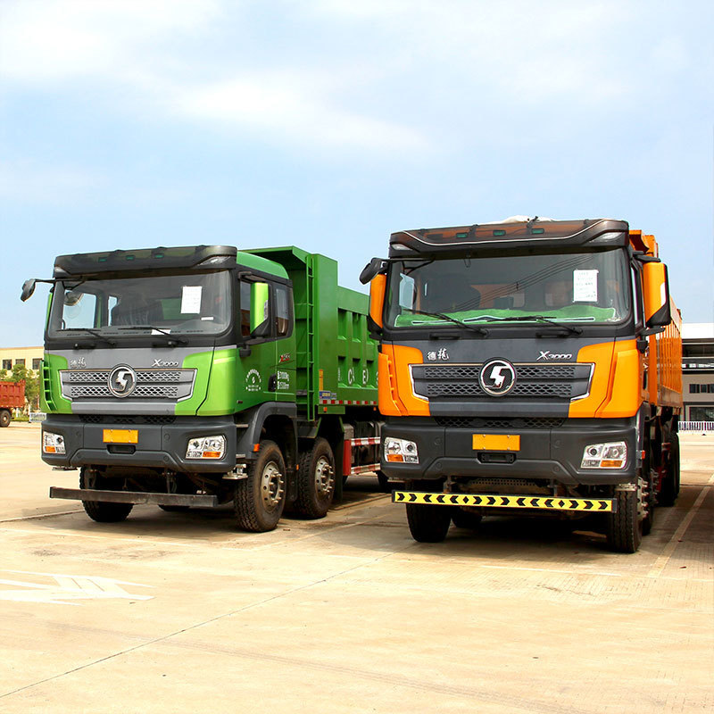 Good Engine Shaanxi 8x4 Used 12 Wheels Shacman X3000 50 60 70 Ton Euro 3 Dump Trucks Low Price For Sale