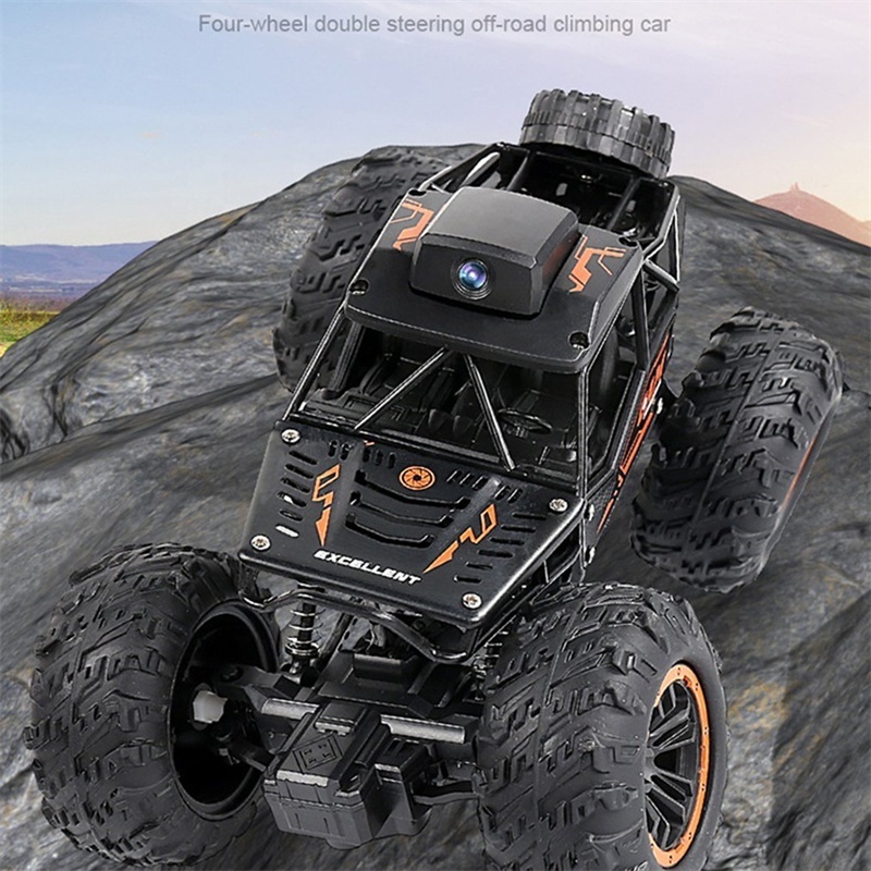 Zhengguang 1/18 Scale Mobile RC Camera Climbing Alloy Car 720P HD RC Car Hobby 2.4G 4WD Rock Climbing Remote Control Car