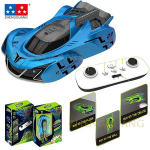 Zhengguang Remote Control Programming Wall Car Climbing Toys Novelty Anti-gravity Stunt Drift Radio Control Cars Toy RC Car Toys