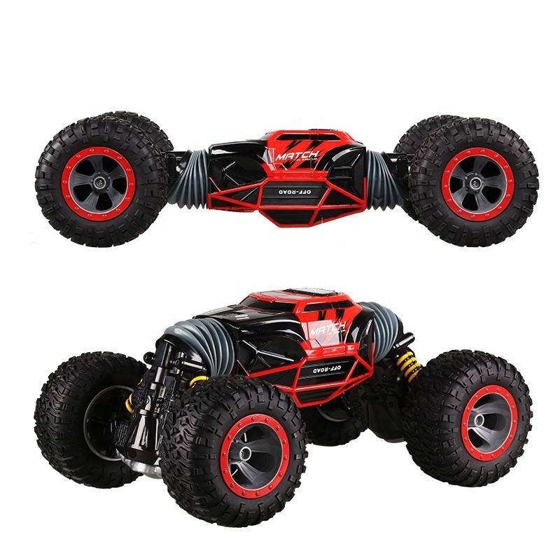 Zhengguang 1:8 Rc Car Hobby 2.4G Double Side Big Fast Rc Stunt Car 4x4 Offroad Remote Control Climbing Rock Crawler Rc Car 1 8