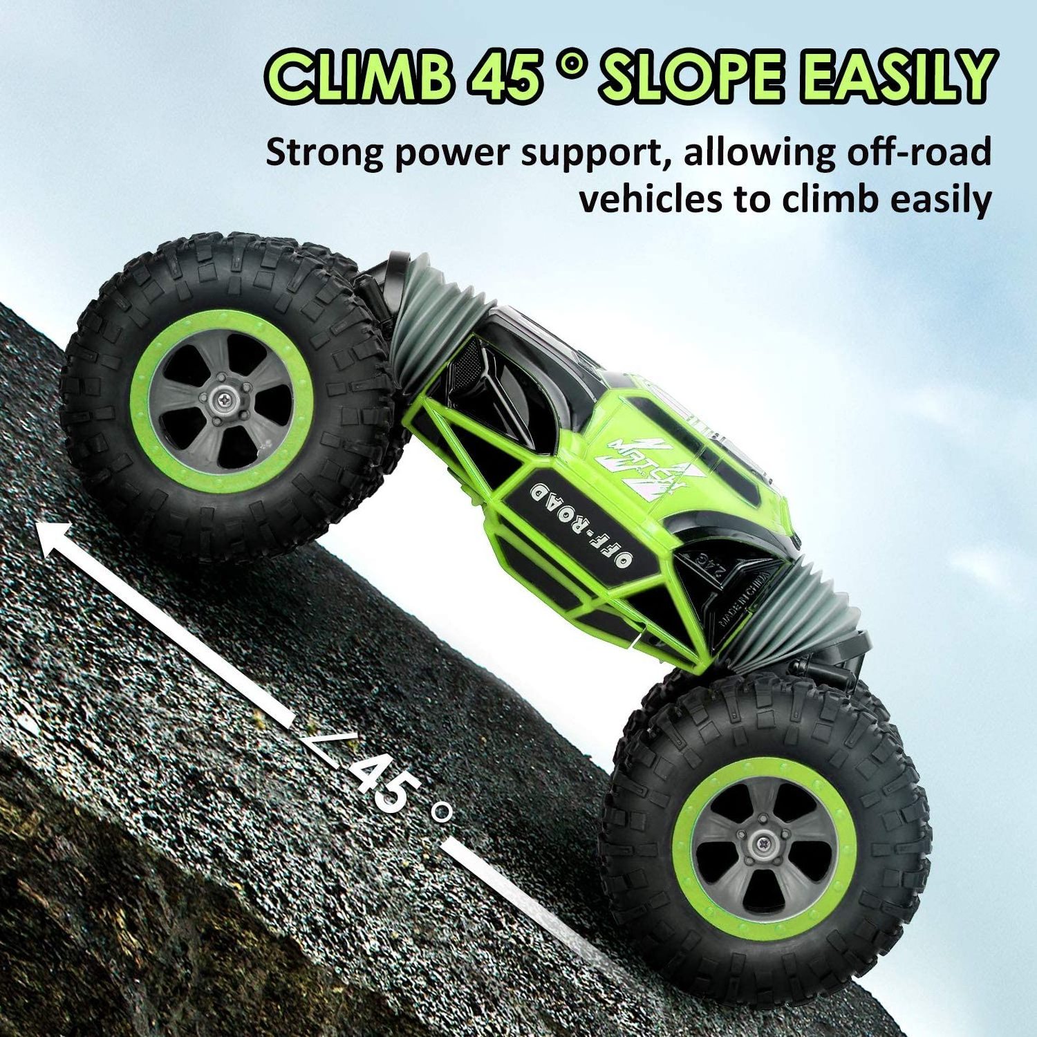 Zhengguang 1:10 2024 Hot Selling Kids Wholesale RC Climbing Car RC Stunt Off Road Car Remote Control Car