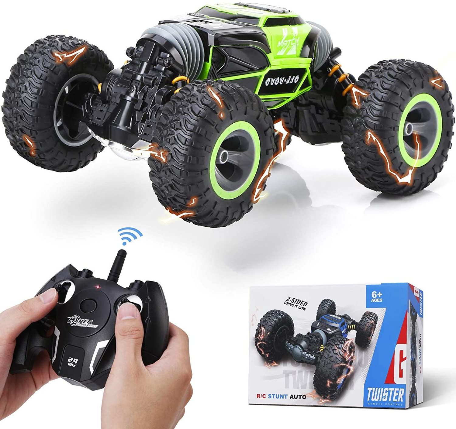 Zhengguang 1:10 2024 Hot Selling Kids Wholesale RC Climbing Car RC Stunt Off Road Car Remote Control Car