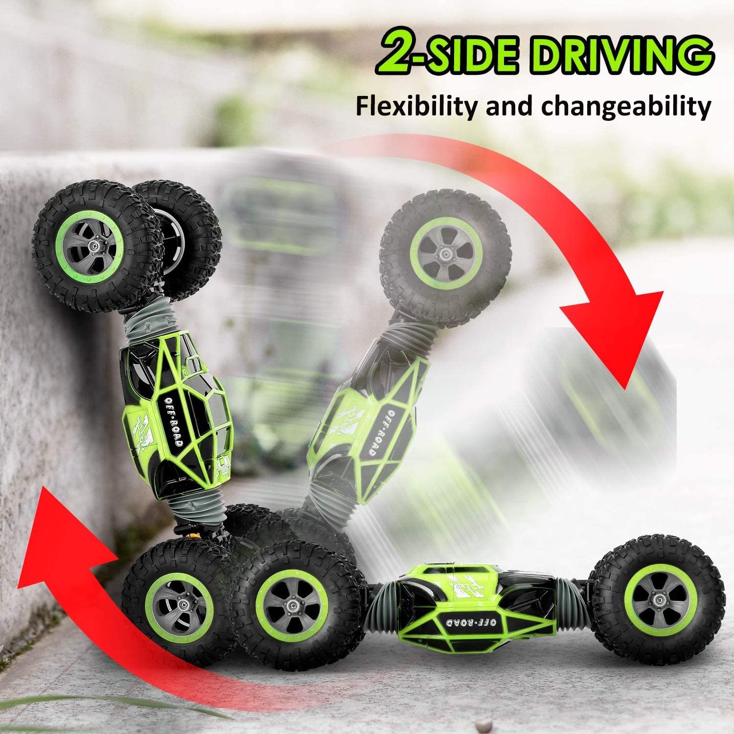 Zhengguang 1:10 2024 Hot Selling Kids Wholesale RC Climbing Car RC Stunt Off Road Car Remote Control Car