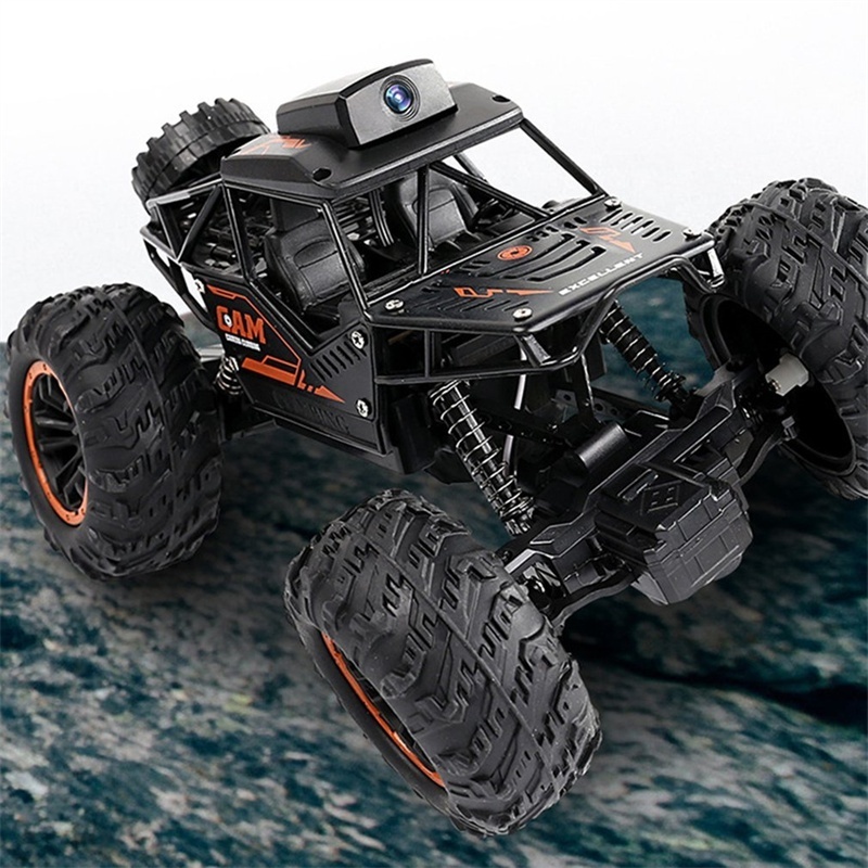 Zhengguang 1/18 Scale Mobile RC Camera Climbing Alloy Car 720P HD RC Car Hobby 2.4G 4WD Rock Climbing Remote Control Car