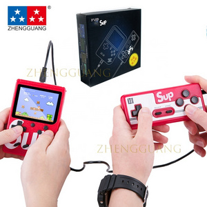 Zhengguang Mini Console Retro Sup 400 In 1 Portable Double Player Classic Games Handheld Game Players