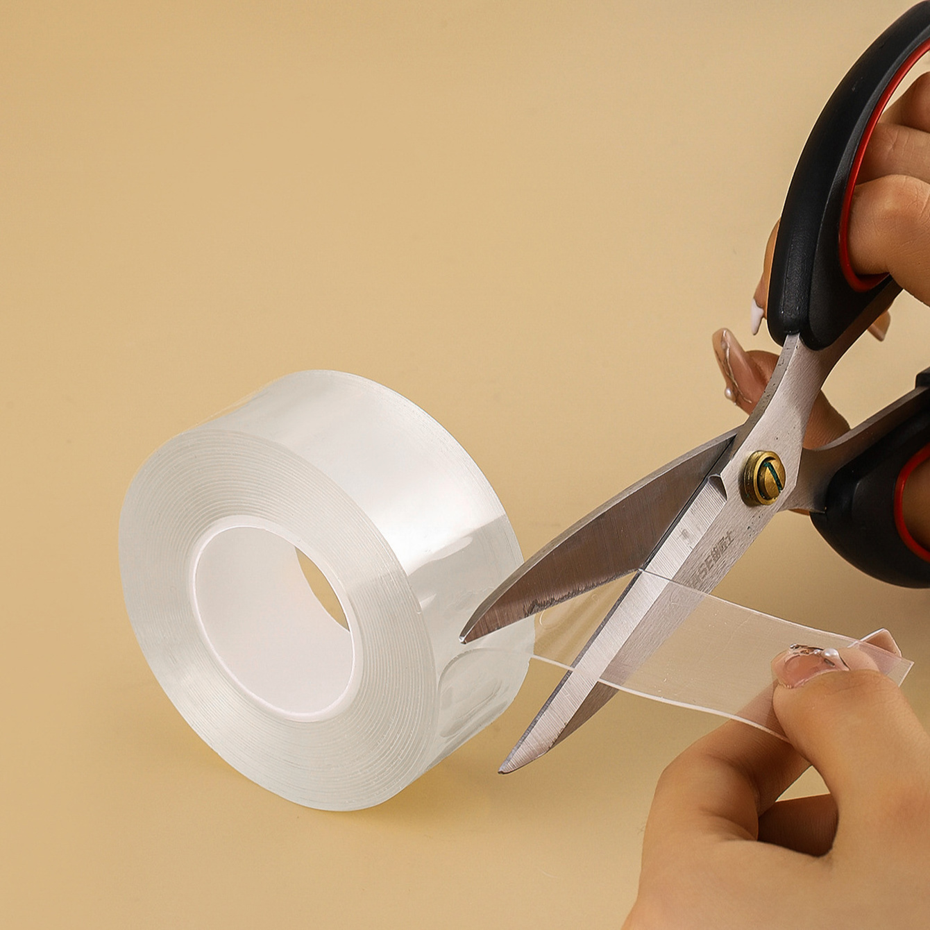 DIY Extension Pvc Double Sided Adhesive Tape Transparent Cinta Nano Balloon