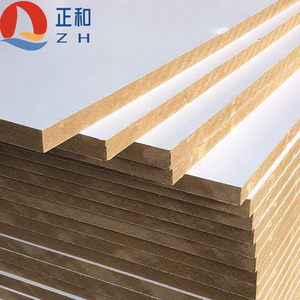 wholesale  quality 3mm  5mm 6mm 9mm 12mm 15mm 18mm fibreboards white laminated melamine faced wood mdf hdf board for Furniture