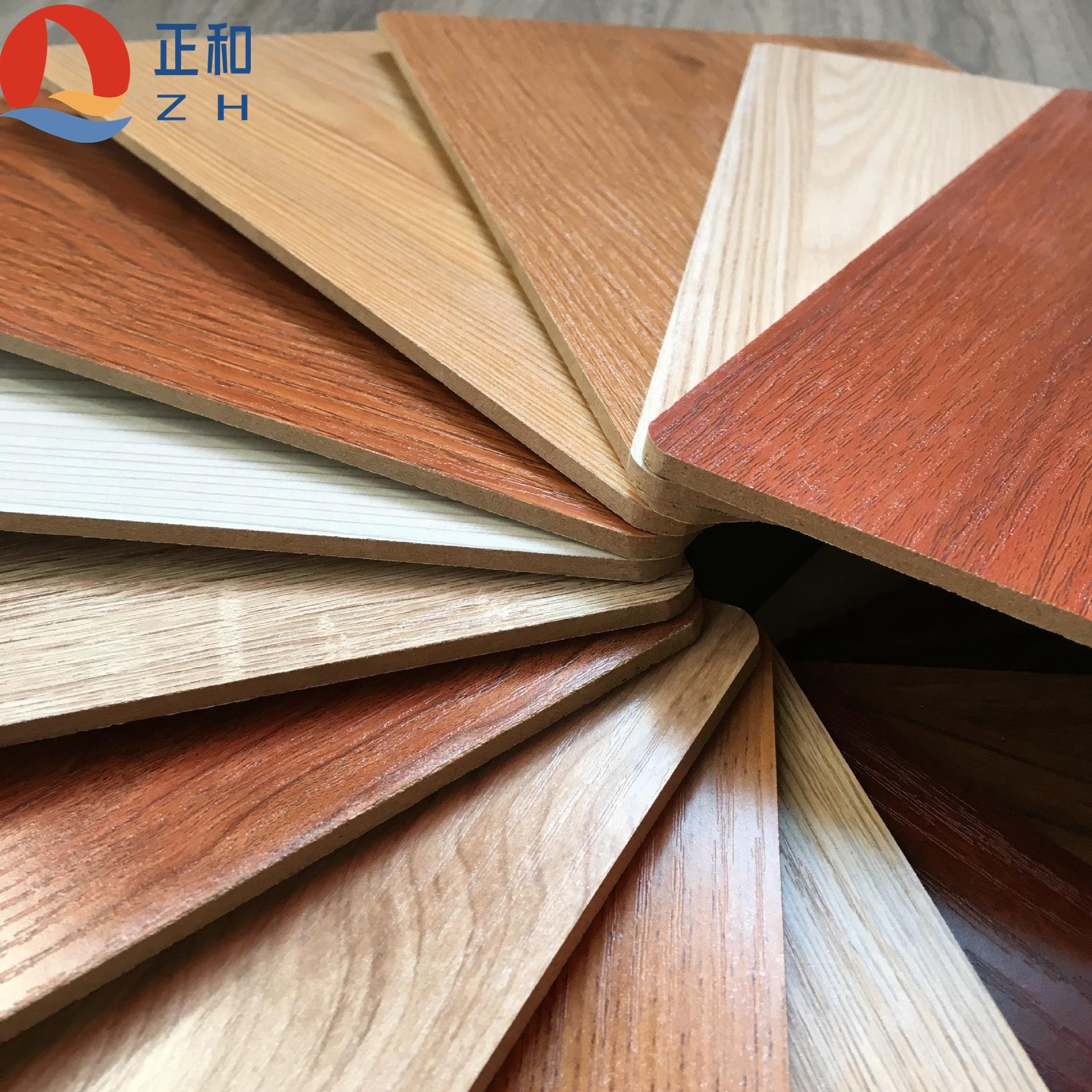 wholesale customizable  Fibreboards  Melamine MDF Hdf Board For Furniture cupboard