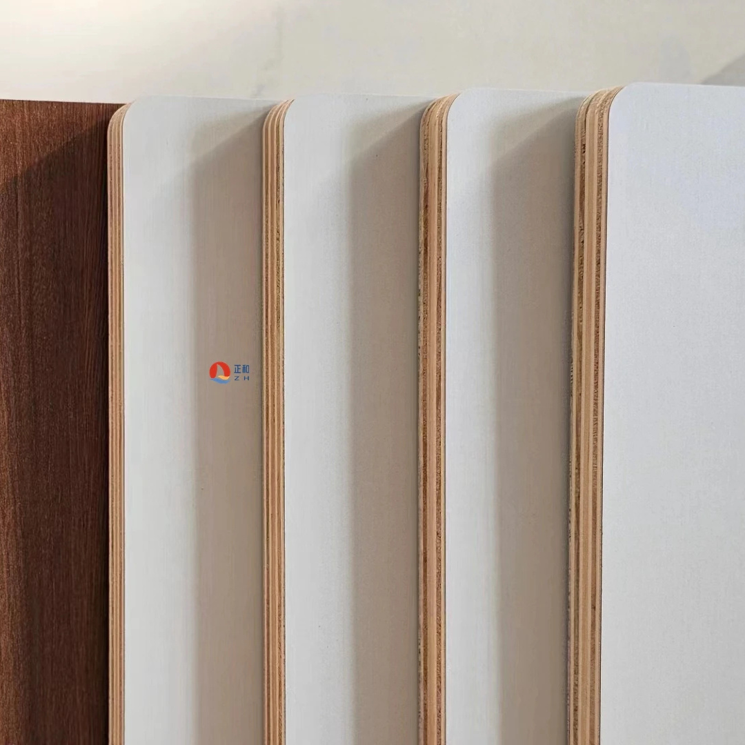 3mm-21mm Melamine Laminated Plywood Board Cabinet Furniture Plywood Best Price