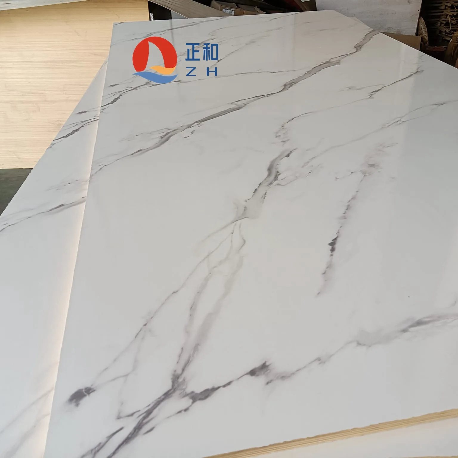 High Glossy UV  Matt Melamine PVC coated Plywood  plastic plywood sheet PP Furniture Cabinet Plywood Sheet