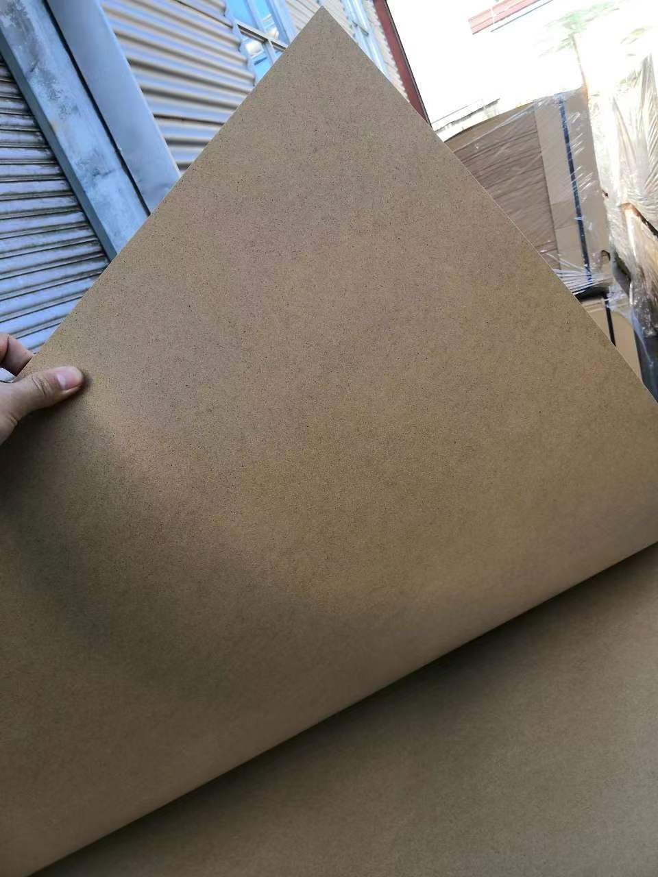 Factory Direct Sale 1-30Mm Custom Raw  plain MDF Board  gift box mdf 3d wall panel flexible mdf board Price From Linyi China