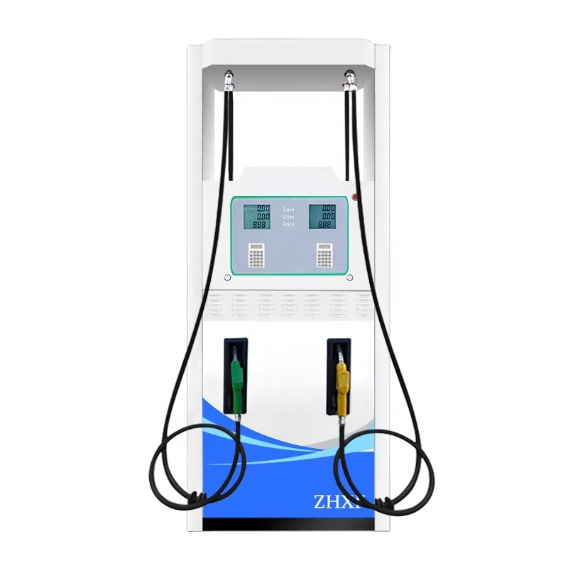 Custom Gasoline Diesel Fuel Gas Station 4 Nozzles Fuel Dispenser For Sale