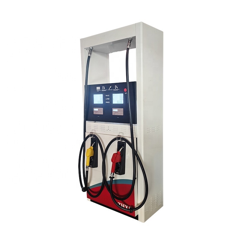 Custom Gasoline Diesel Fuel Gas Station 4 Nozzles Fuel Dispenser For Sale