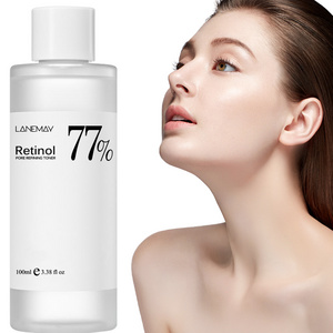 OEM 100ml Anti-aging Retinol Essence Toner Remove Wrinkles Hydrating Retinol Facial Toner repair glowing skin serum with retinol