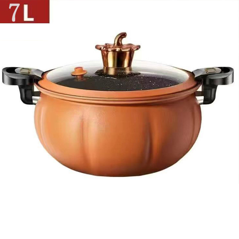 Multifunction 7l Large Capacity Non Stick Pot Pumpkin Pressure Cooker Soup Pot For Kitchen