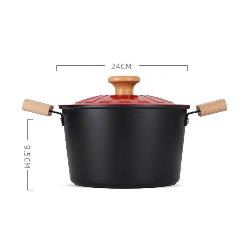 Popular Design 2-3l Cooking Pot Micro Pressure Cooker 24cm Aluminum Cooking Stock Pressure Pot Cooker