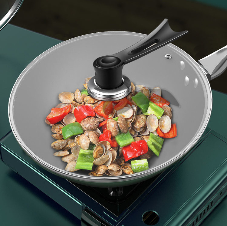 Pattern Customization Gas Universal Panelas Craft Wok 28/30/32/34cm Extra Large Wok For Kitchen