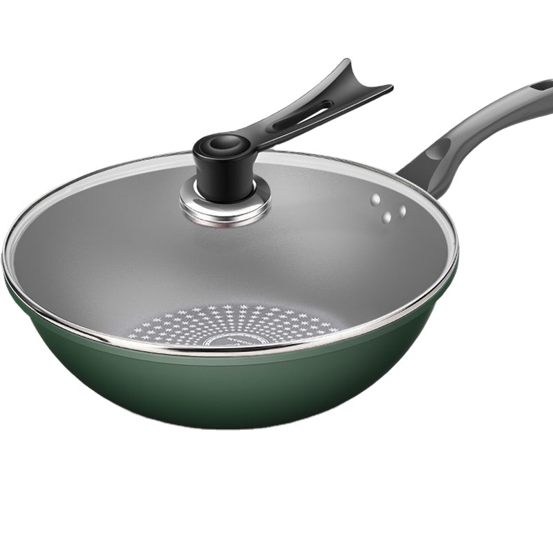 Pattern Customization Gas Universal Panelas Craft Wok 28/30/32/34cm Extra Large Wok For Kitchen