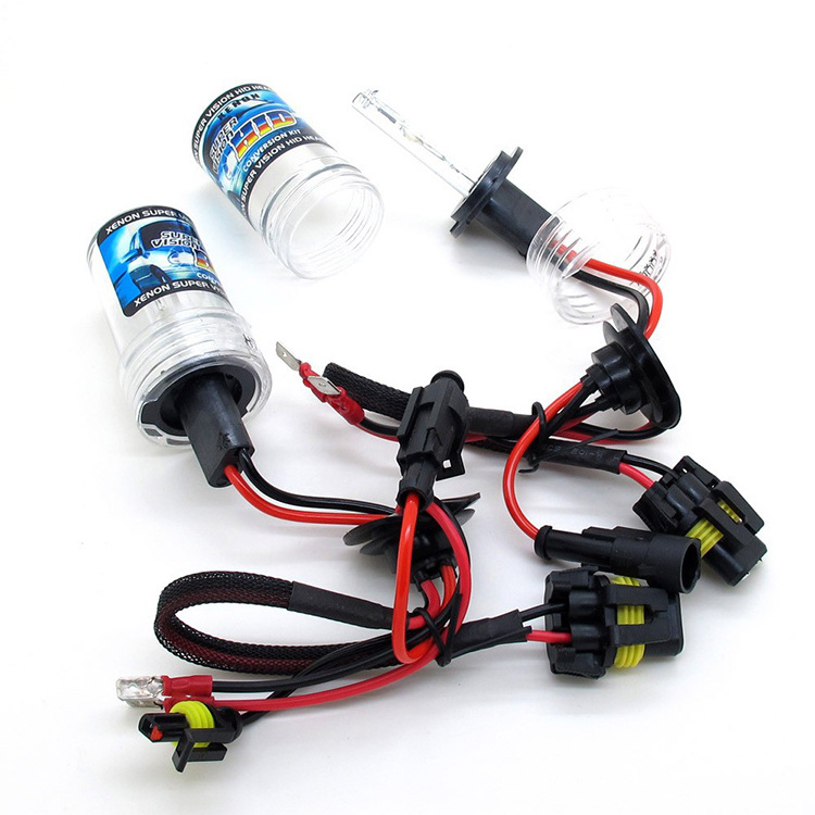 headlight kits 6000k 55W 12V hid xenon light hid ballast hid xenon kit H1 H3 H7 H11 9005 HB3 9006 HB4 880 H4 headlight bulb