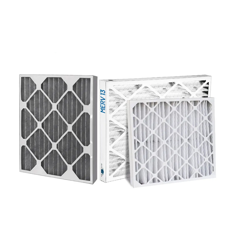 Customized Air Filter Primary Efficiency Medium Efficiency Electrostatic Pleated Air Filter Replacement