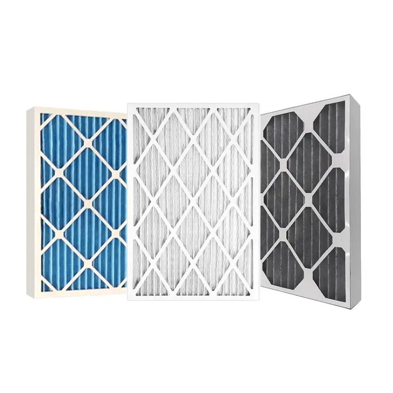 Customized Air Filter Primary Efficiency Medium Efficiency Electrostatic Pleated Air Filter Replacement