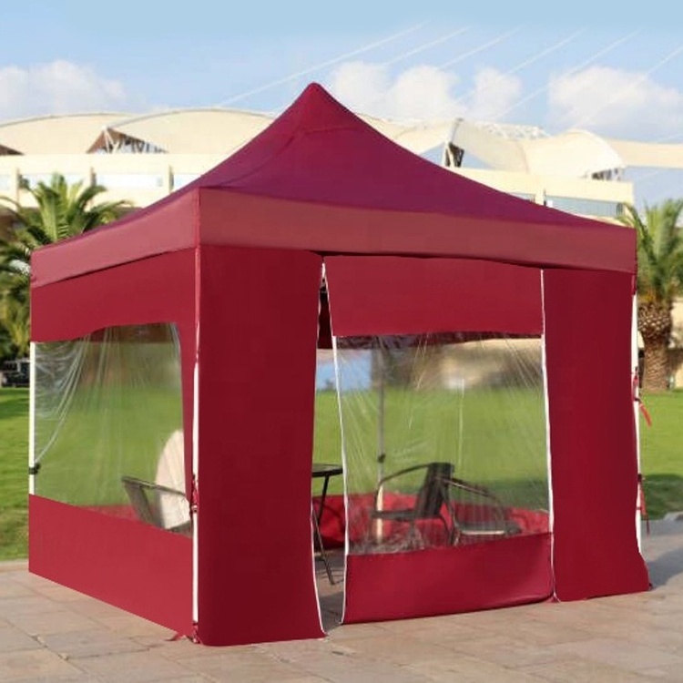 High Quality 3*6 3 X 3 Exhibition Gazebo Pop Up 10X10 20X10 Feet Festival Side Walls Commercial Canopy Tent