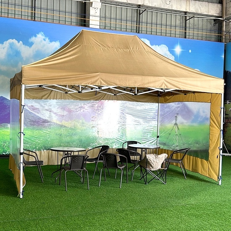 High Quality 600D 420D 20X10 Large Frame Event Toldo De Tienda Party Sides Shade Large Sizes 3X6M Clear Gazebo Beach Tent