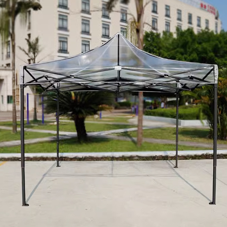 Outdoor Waterproof Folding Tent Canopy Garden Gazebo 2X3  3X3 Clear Transparent Easy Pop Up Tent