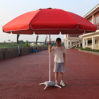 Customized Fiberglass Orange Yellow Screen Sombrilla Printing Ombrellone Outdoor Pagoda Printed Parasol Umbrellas For The Garden