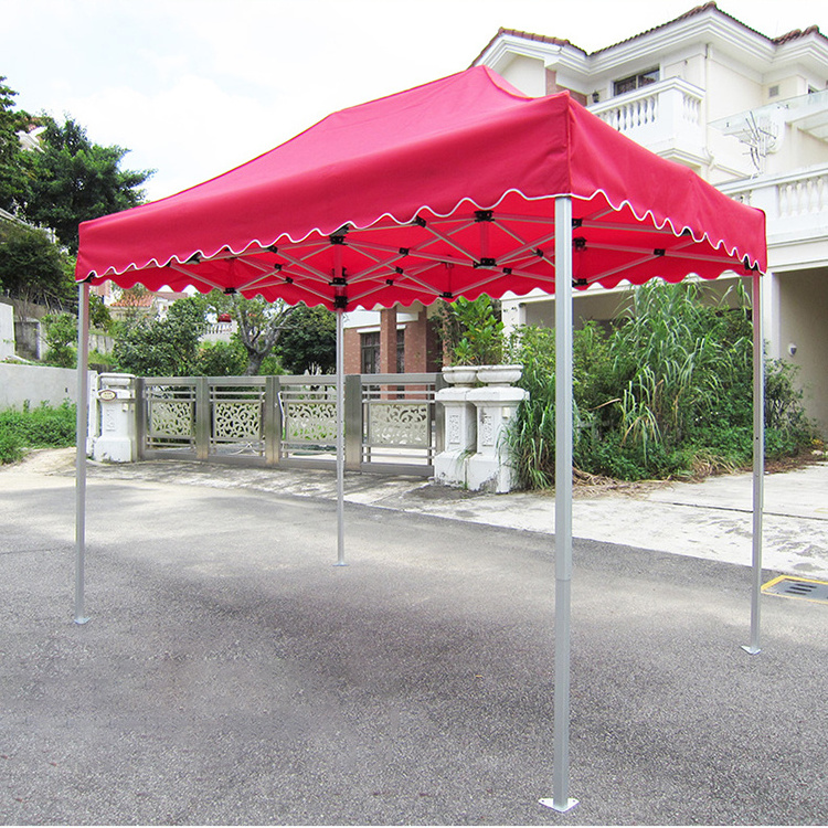 Wholesale Folding Collapsible Outdoor Booth Kiosk Stretch Garden Tent Gazebo 2X2 3X3 Mini Aluminium Frame Party Tents For Events