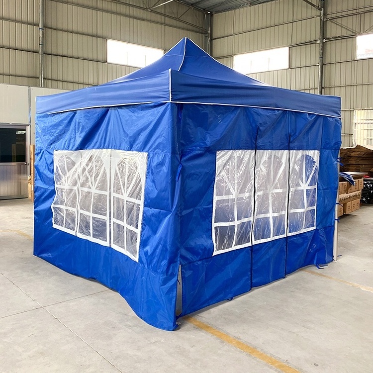 Customization 6Ftx6ft And Sidewalls 10x10 ft 20X10 Pop Up Gazebo 10X10 Custom White Canopy Tent