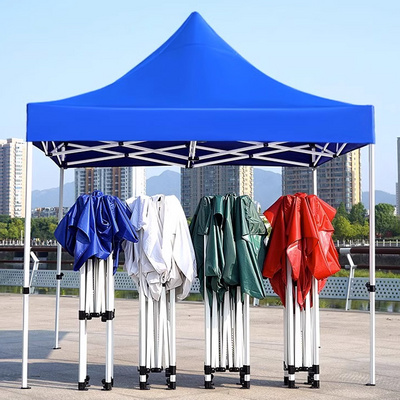 Custom 600D Steel Frame Promotion Expo Tente Extensible Gazebo Pop Up Tent Canopy 3X3 Canopy Trade Show Display Tent