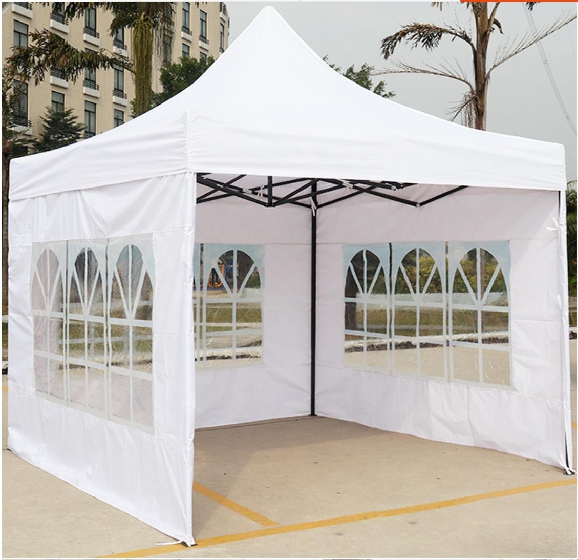 Waterproof Foldable 10X10 Outdoor Gazebo Three Sided Wall Tent Marquee Outdoortente De Mariage 3*3 Insulated Roof Top Tent