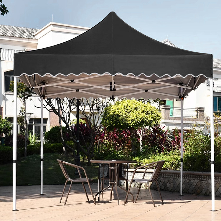 Outdoor Gazebo 3X3 Promotion 420D Canopy Heavy Duty Temporary Housing Party White Tents For Events